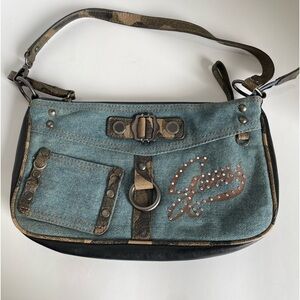 Vintage Y2K denim Guess Brand shoulder bag